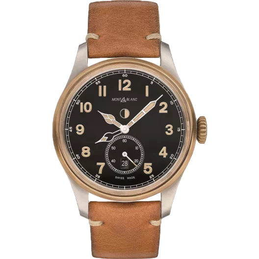 Часы Montblanc 1858 Dual Time 44 mm 7417